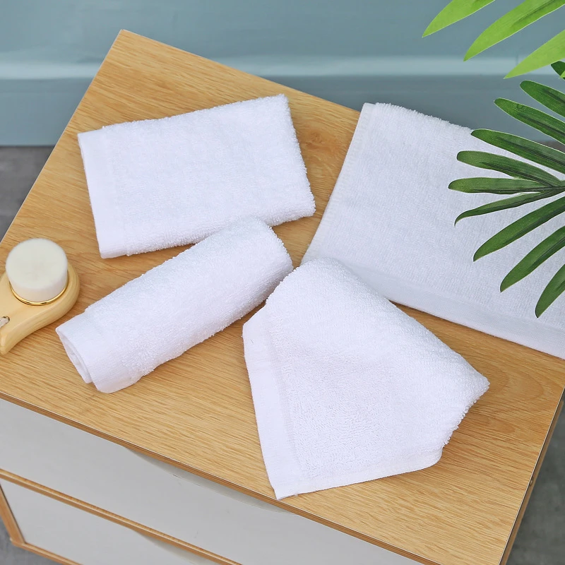 White Small Wash Cloth